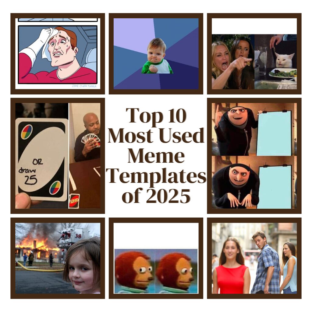Most Used Meme Templates of 2025