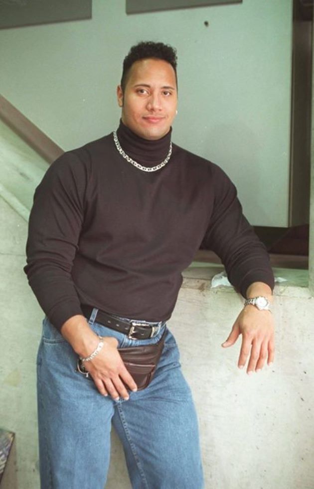 the rock turtleneck