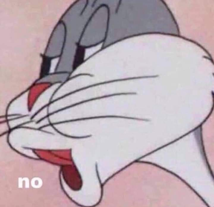 bugs bunny no